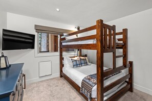 Full Bed with Twin Bed above