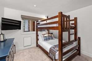 Full Bed with Twin Bed above