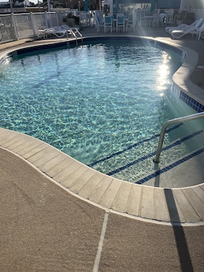 Shared pool just downstairs