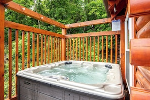 Bain à remous extérieur