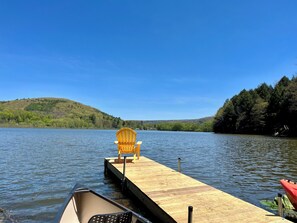 Private dock on Goodyear Lake