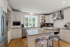 Our fully equipped kitchen provides everything you'll need