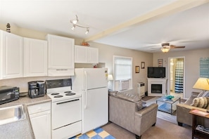 Kitchen and Living Room