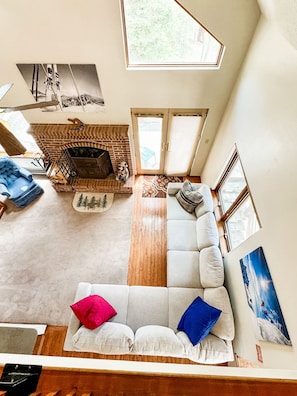 Living Room View from Loft