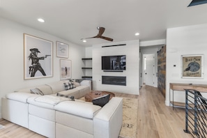 Central AC keeps the property cool in the summer months