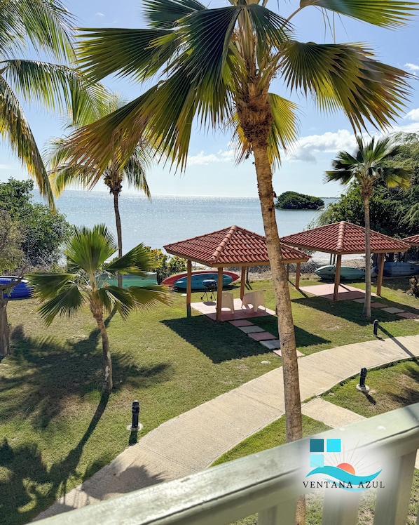 Enjoy a beautiful ocean view from your balcony