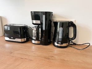 Kaffe och/eller kaffebryggare