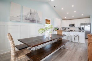 Open Living-Dining-Kitchen