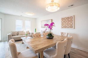 Open Floor Plan with Dining Table