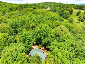 Surrounded by beautiful nature