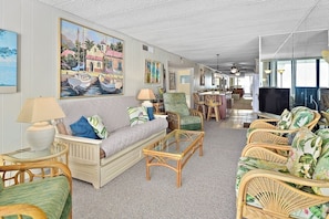 Living Area-Sea Terrace 802-Ocean City