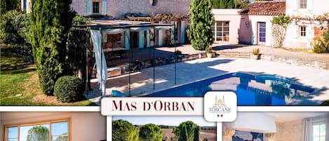 Tastefully renovated stone house - Heated swimming pool - 4000 m² grounds - Terrace with garden furniture - 2 well-equipped games rooms: billiards, table football, table tennis, darts... - Wifi Fibre.