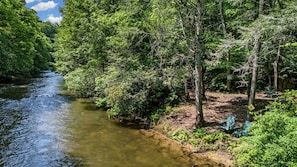 Cast a line and unwind! Guests can enjoy catch-and-release fishing right here on the property!