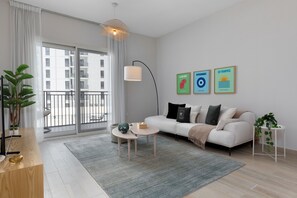 Holiday rental with balcony located on Yas Island close to all main attractions in Abu Dhabi