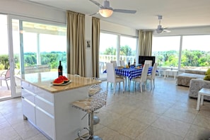 Living and dining room