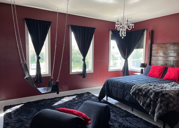 Naughty in Nashville bedroom