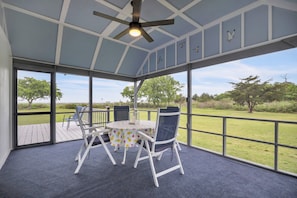 Appliance, Ceiling Fan, Furniture, Table, Nature
