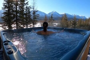 Bain à remous extérieur
