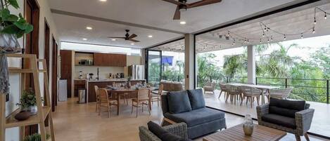 Living Room with Panoramic View