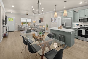 Enjoy a home cooked meal with your group