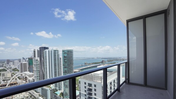Enjoy the Miami skyline from your private balconies.
