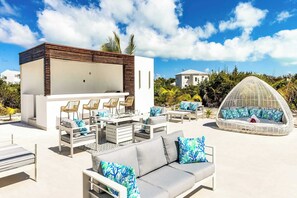 Enjoy breathtaking views from the rooftop.