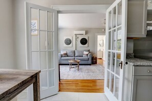 Kitchen and living room
