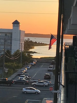 Vue depuis l’hébergement