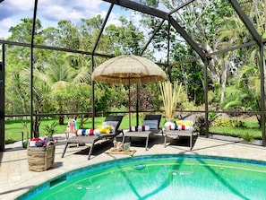 Heated pool