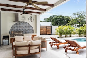 Main House Lounge & BBQ Area – 1st Floor