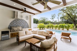Main House Lounge & BBQ Area – 1st Floor
