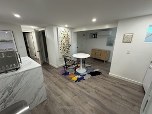 Spacious bright kitchen & dining