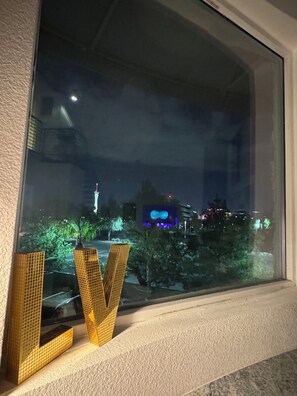 Vue depuis l’hébergement