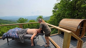 Relax and unwind with soothing massages available on-site – your well-being, our priority.