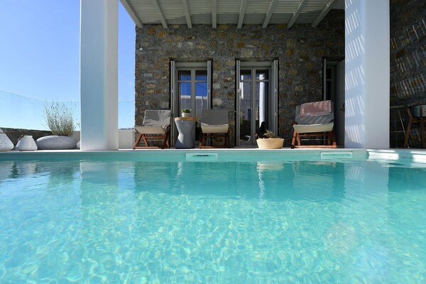 Villa En Míkonos Con 7 Habitaciones, Capacidad 13 - Miconos
