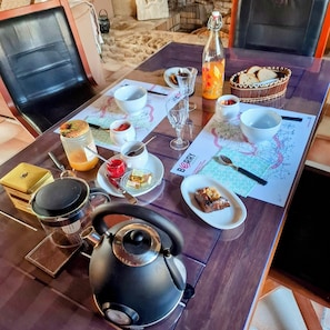 Repas de petit déjeuner
