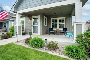 The perfect place for morning coffee or evening wine to start and end your day.