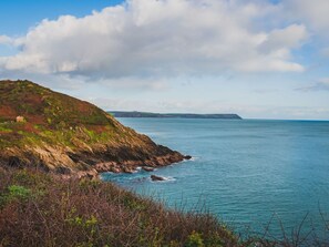 Blue, Water, Green, Coast, Body Of Water, Rock, Coastal And Oceanic Landforms, Natural Landscape, Headland, Horizon