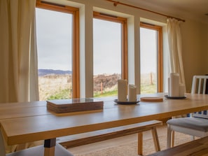 Furniture, Wood, Interior Design, Table, Flooring, Floor, Kitchen & Dining Room Table, Dining Room, Chair, Wood Stain