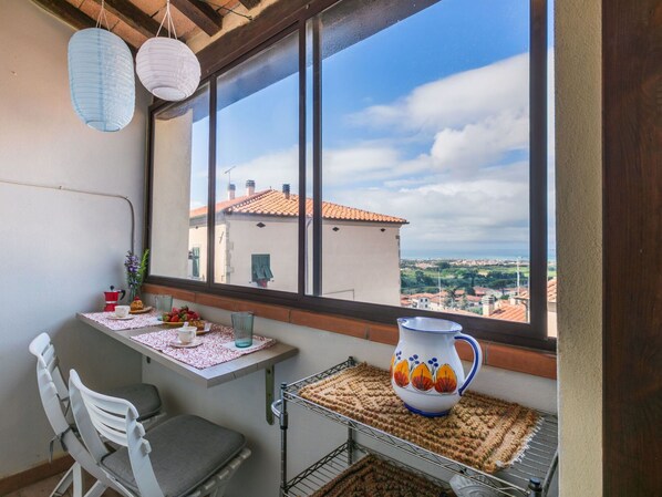 Apartment, Shade, Balcony, Chair, Outdoor Furniture, Resort, Hotel, Eco Hotel, Villa
