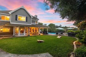 Look forward to fun afternoons on the expansive lawn. Enjoy a friendly game or simply enjoy the beautiful view of the house together.