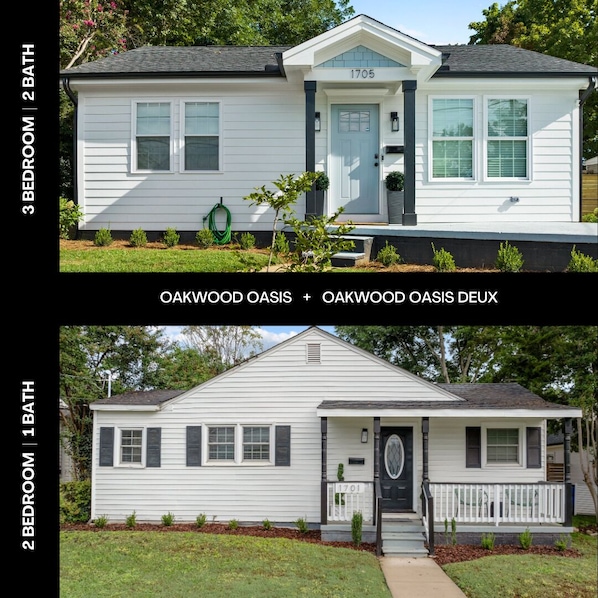 Oakwood Oasis + Oakwood Oasis Deux: This listing is for both of the properties shown in the photo and they are direct neighbors.