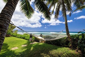 Escape from reality in this beachfront sanctuary..