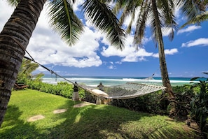 Escape from reality in this beachfront sanctuary..