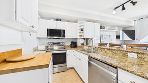 Full kitchen with all the cooking essentials