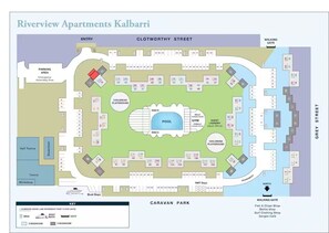 宿泊施設の地図