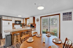 dinning room and kitchen
