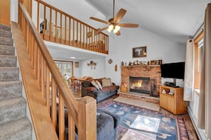 entrance to living area