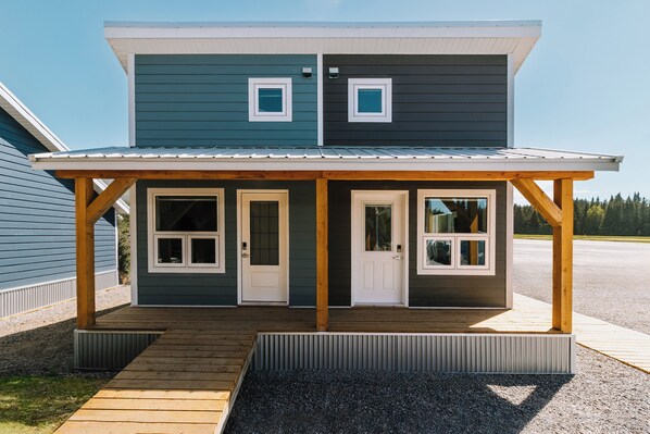 Adventure Knap Shack, Unit #3, on the left (light blue)