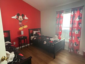 Twin Bedroom 1 (Mickey Mouse)